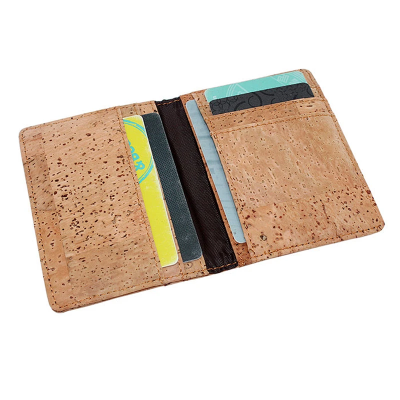 real cork wallet,credit card wallet,rfid slim cork wallet