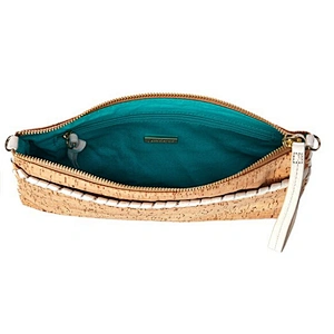 Boshiho Vegan eco friendly Cork Cross Body Women Bags Vegan Handbag Cork Clutch Wallet