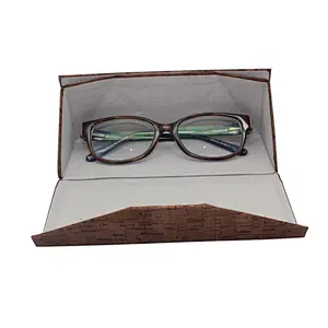 Boshiho vegan products carrying cork fashion case eyewear