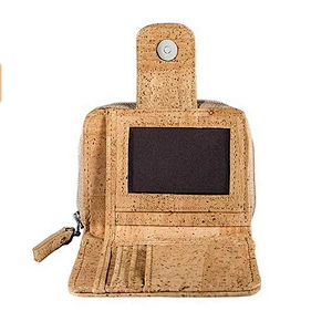 Best Christmas Gift Women Multifunction Wallet for Cards and Coins, Eco-friendly Cork Women Wallet