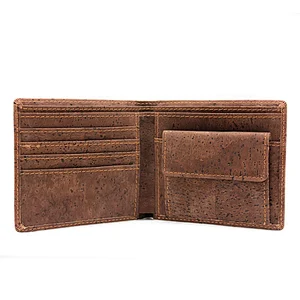 Boshiho Brown Vegan Cork Best-Selling Wallet
