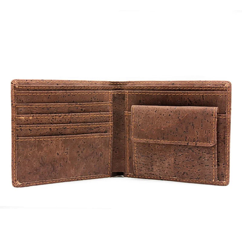 Boshiho Brown Vegan Cork Best-Selling Wallet
