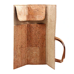 BOSHIHO Eco-friendly Cork Gel ink neutral Pen Pencil Case cover Holder