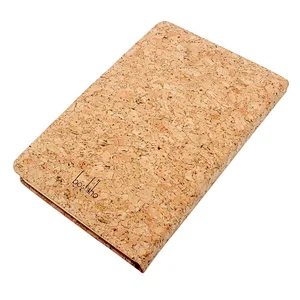 OEM custom A5 natural cork notebook Corporate gift