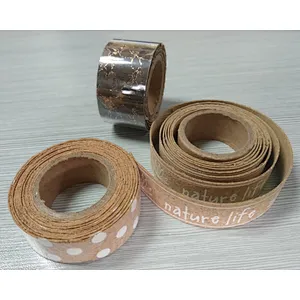 Boshiho Cork tape packing measuring adhesive Washi packing Tape eco-friendly