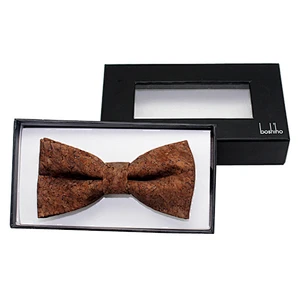Boshiho eco friendly products wholesale cork wooden bowtie