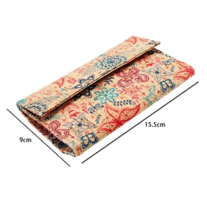 boshiho cork ecofriendly cigarette case tobacco cigar box humidor for men promotion tobacco pouch wallet