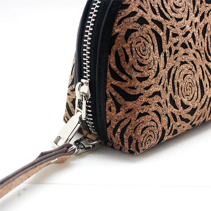 Boshiho New Design Cork Bag cosmetic Makeup bag