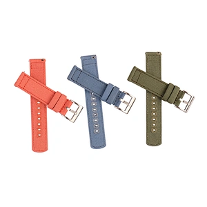 Customized Professional Good Price Fabric Canvas Watch Band Strap