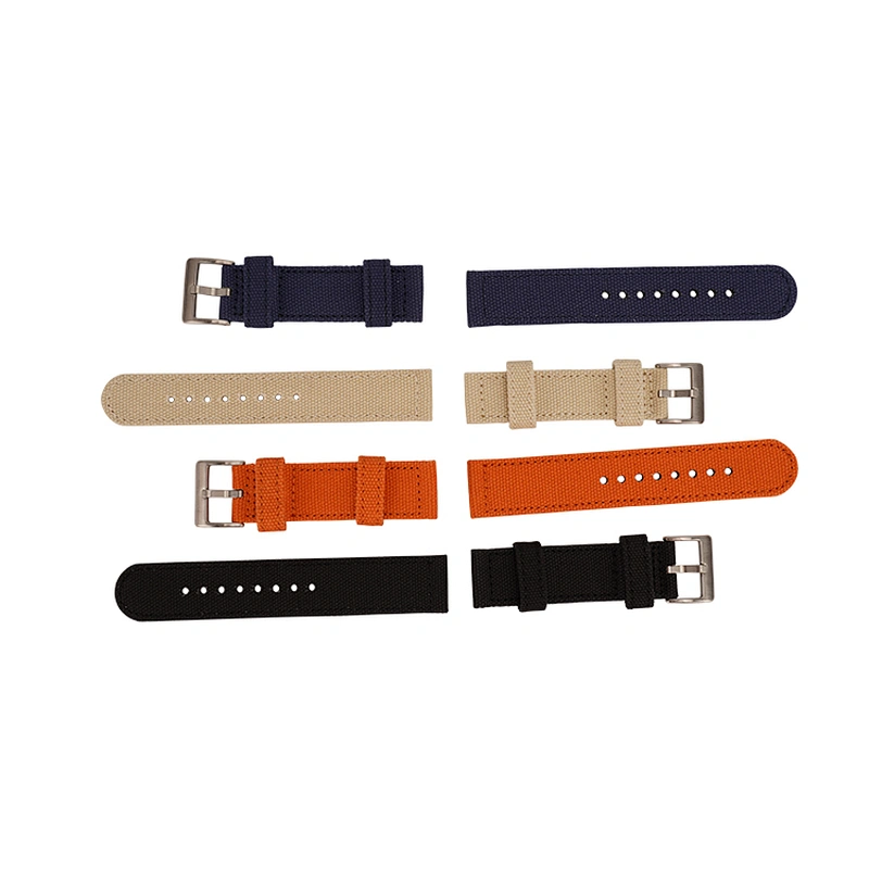 Manufacturer Wholesale 18mm 20mm 22mm Canvas Watch Strap Band