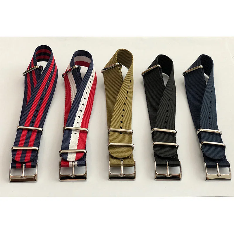 High Quality Nylon Watchband Environmentally friendly recycled nylon Style Watch Strap