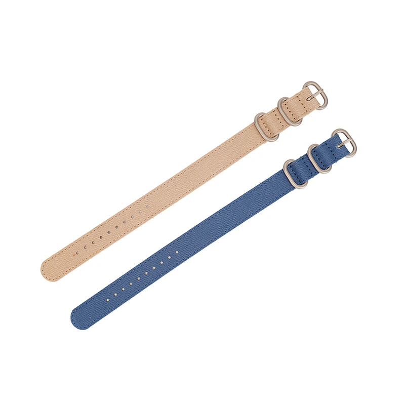 Hot Sale High Quality 18mm 20mm Vintage Canvas Watch Strap Band