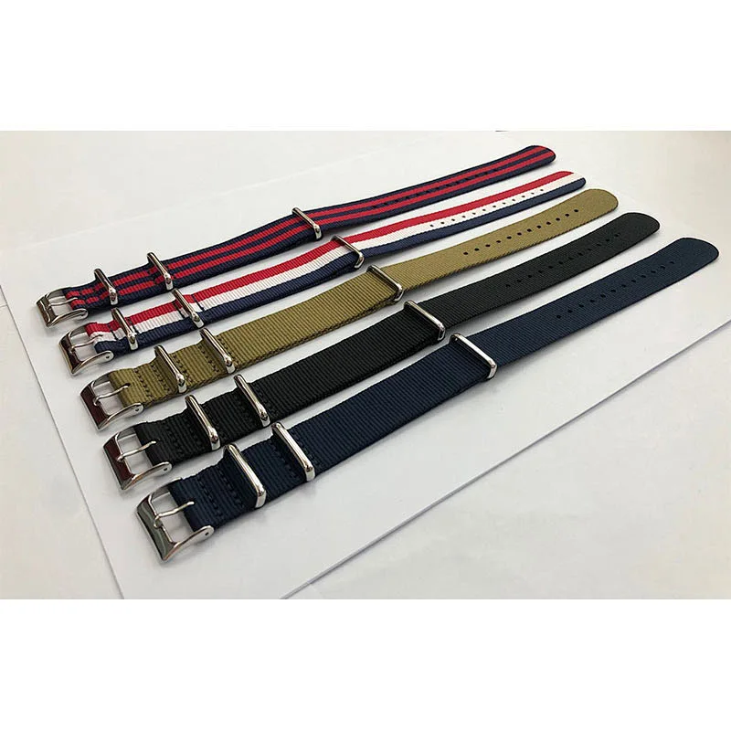 High Quality Nylon Watchband Environmentally friendly recycled nylon Style Watch Strap