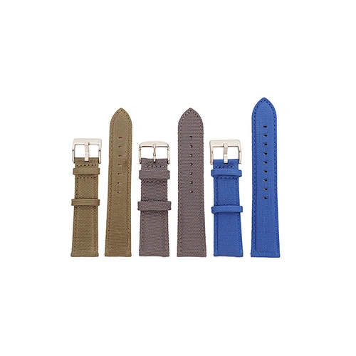 High Quality Wholesale 18mm 20mm 22mm 24mm Canvas Watch Band Strap
