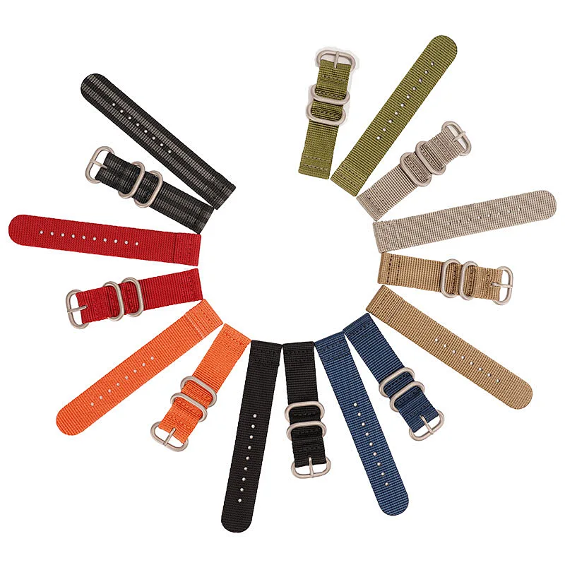 Manufacturers Strap Removable Watch Band Nylon Watch Strap Low MOQ