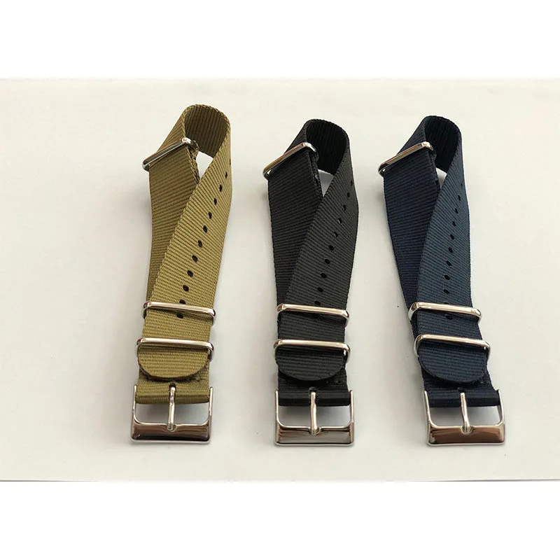 High Quality Nylon Watchband Environmentally friendly recycled nylon Style Watch Strap