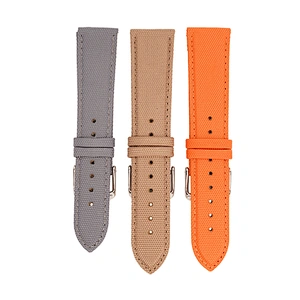 Factory Directly Sell Leather Long And Short Strap 22mm 24mm Fashion Watch Band