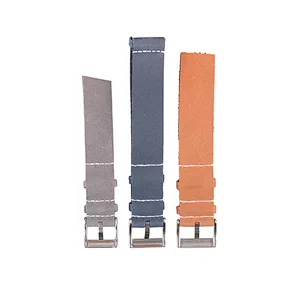 Wholesale OEM Design Your Own Black Watch for Man Leather Strap