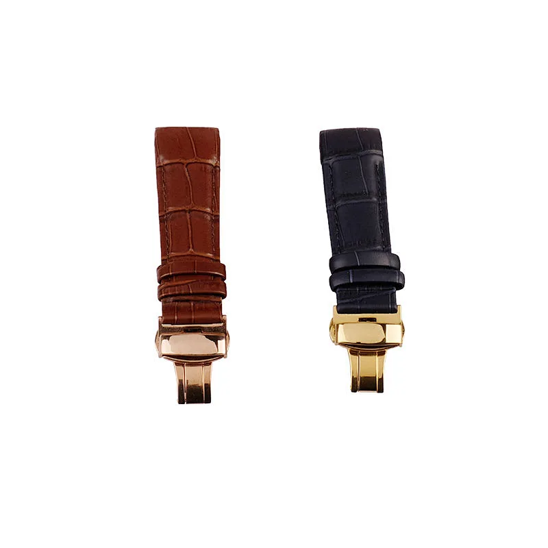 Luxury 16mm 18mm 20mm 22mm 24mm Custom Leather strap Watch Strap