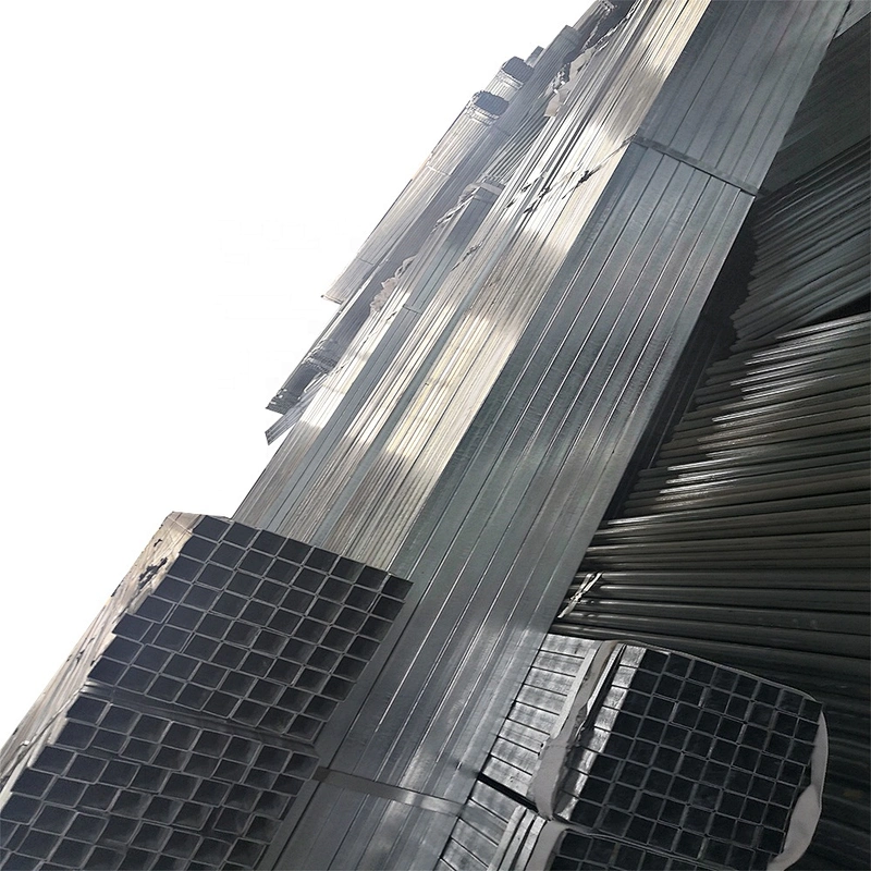 ERW welded astm bs1387 din seamless square steel pipes