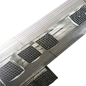 ERW welded astm bs1387 din seamless square steel pipes