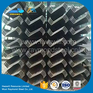 U/C/Z/T/HZ/OZ passivation Cold Rolled Z Steel Sheet Pile