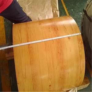 Thickness 0.12MM-1.5MM Prepainted Galvalume Steel Coil Printed Wood Grain PPGI PPGI Sheet