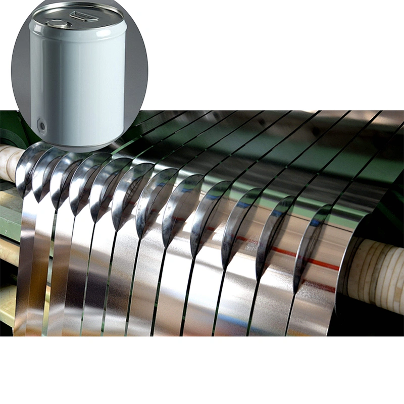 T4 5 6 / 2.8 Prime Electrolytic Tinplate Sheet Coil For Food Cans