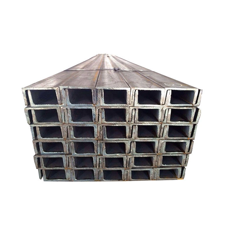 JIS G3101 SS400 ASTM A36 EN 10025 S275JR Customized Steel U Channel
