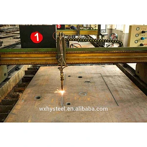 Chrome Plated Carbon Sheet Metal Fabrication Laser Cutting Machine Parts Steel Plate
