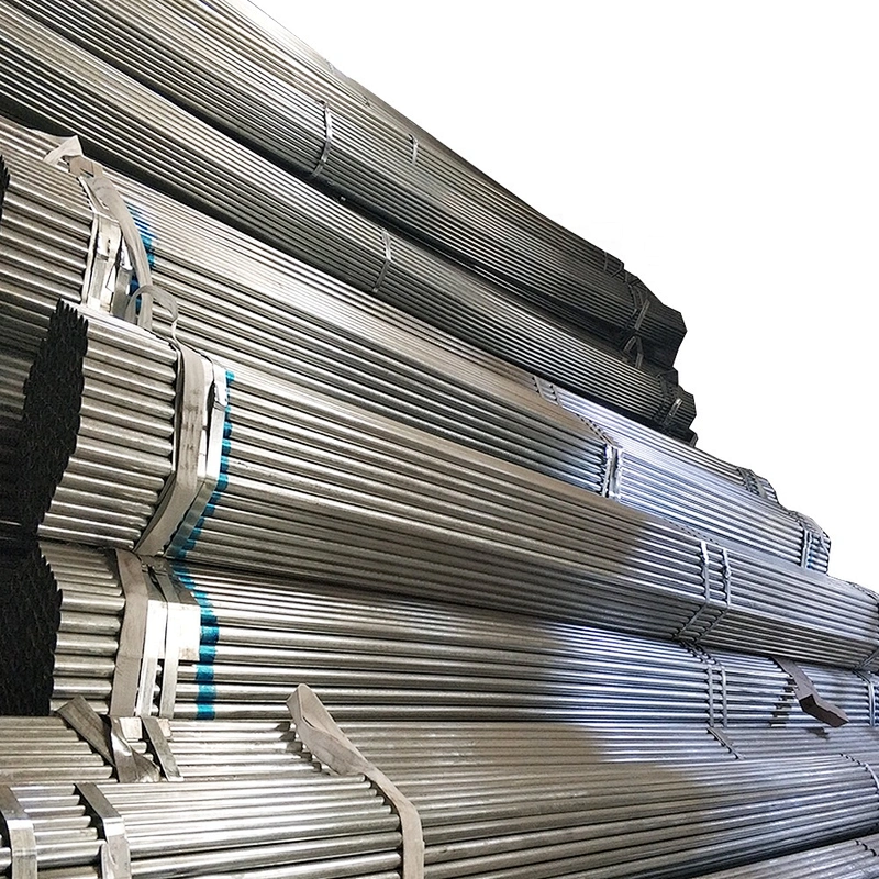 Surface Coated Oil Tube Round ERW Welded Square Iron Pipe with Galvanized Coated