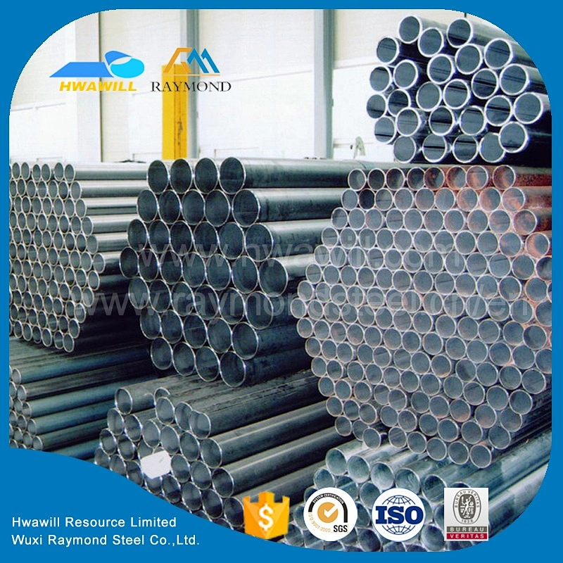 Surface Coated Oil Tube Round ERW Welded Square Iron Pipe with Galvanized Coated