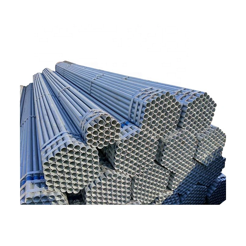 Surface Coated Oil Tube Round ERW Welded Square Iron Pipe with Galvanized Coated