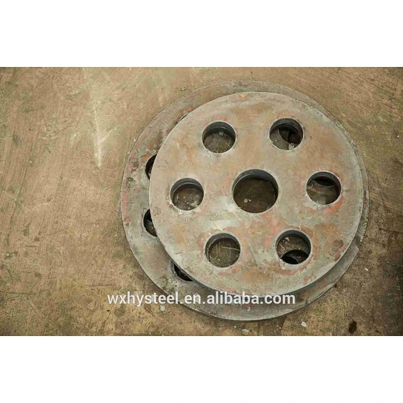 Embedded Punching Laser Cutting Steel Plate For Building Material SGS Approval