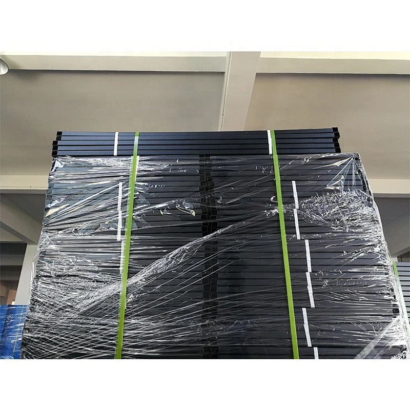 Australia Road Sign Frame Black Powder Coating 1270x315mm Multi Message Frame