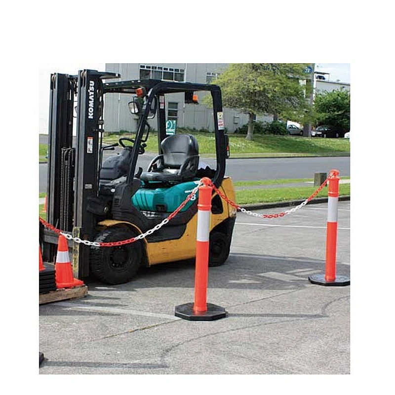 High Quality Delineator Post  With Rubber Base Traffic Post T Top Bollard