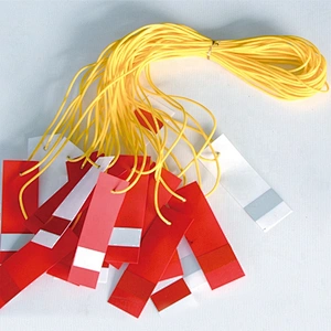 Traffic Safety PVC Caution  Reflector Nite Line  Reflective Warning Flags