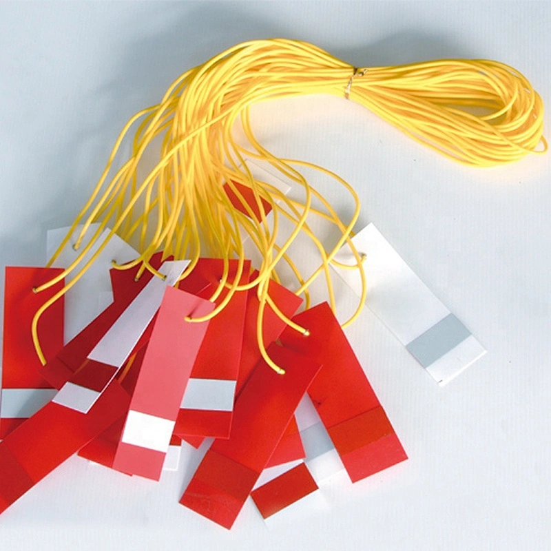 Traffic Safety PVC Caution  Reflector Nite Line  Reflective Warning Flags