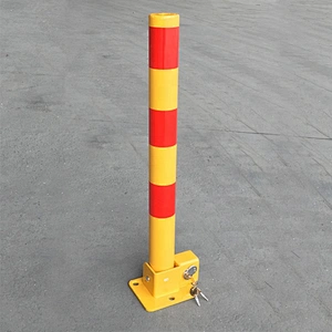 Durable And Portable Steel Manual Car Parking Space Lock