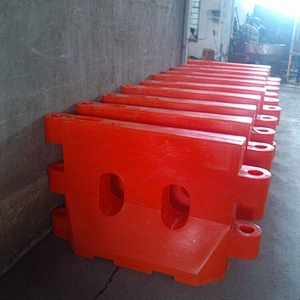 Classic 1.5 Meter Red Wonderwall Traffic Safety Barriers/Plastic Water Filled Crowd Control Barrier  for highway