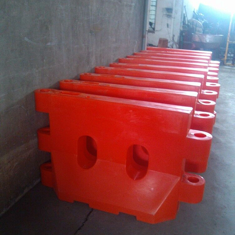 Classic 1.5 Meter Red Wonderwall Traffic Safety Barriers/Plastic Water Filled Crowd Control Barrier  for highway