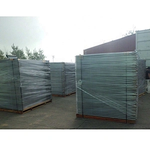Widely Used Pre-galvanized Customized Temporary Fencing With Base