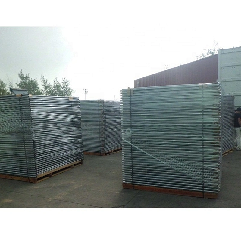 Widely Used Pre-galvanized Customized Temporary Fencing With Base