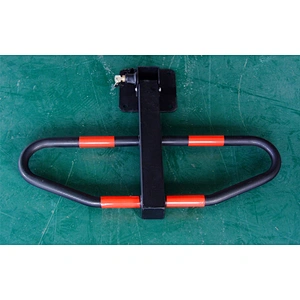 Butterfly Steel Car Parking Bollard Car Safety Lock For Parking