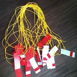 Traffic Safety PVC Caution  Reflector Nite Line  Reflective Warning Flags