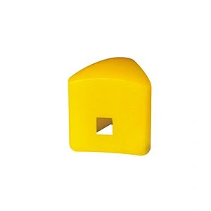 Hot Sale Bright Yellow Durable Star Picket-Caps for Protection