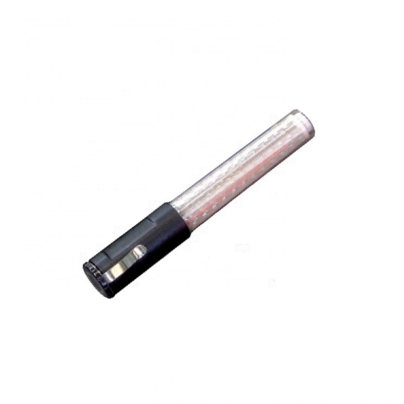 Fsctory Directly ABS 30x260mm Traffic Baton With 13 Pcs White LED Traffic Wand