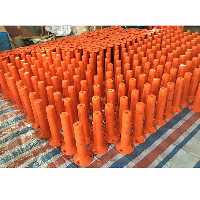 Plastic Road Warning Post 450mm Flexible Bollard PU Traffic Bollard