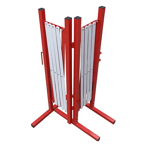 Portable 4000mm Wide Expandable Safety Mobile Barrier Steel