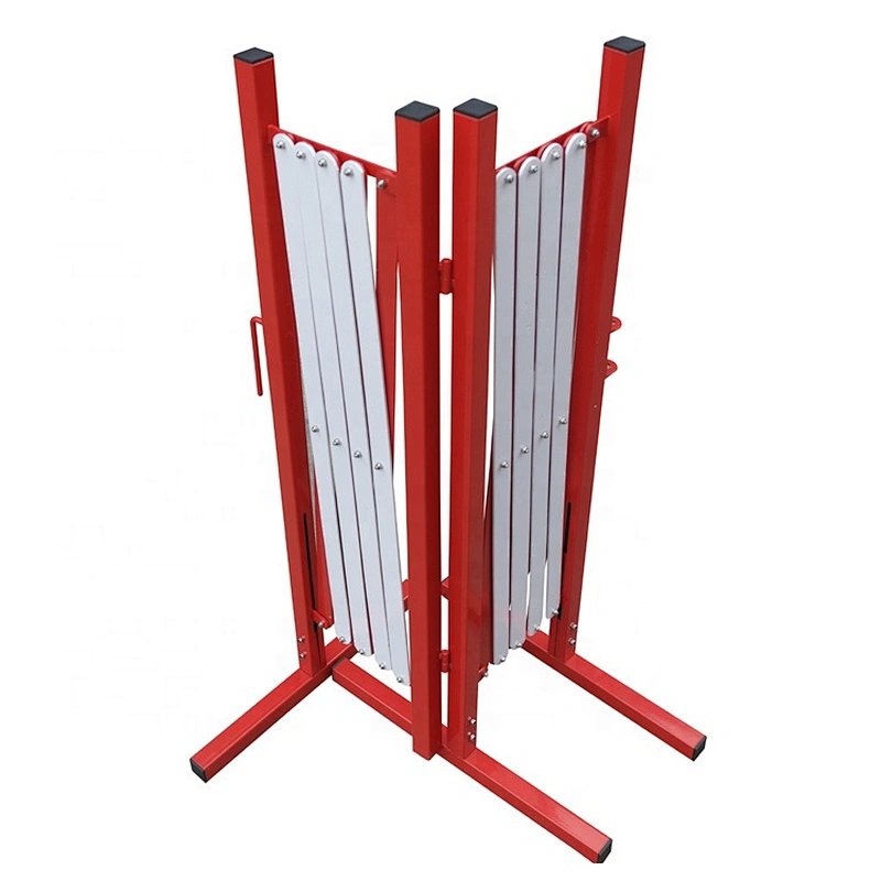 Portable 4000mm Wide Expandable Safety Mobile Barrier Steel